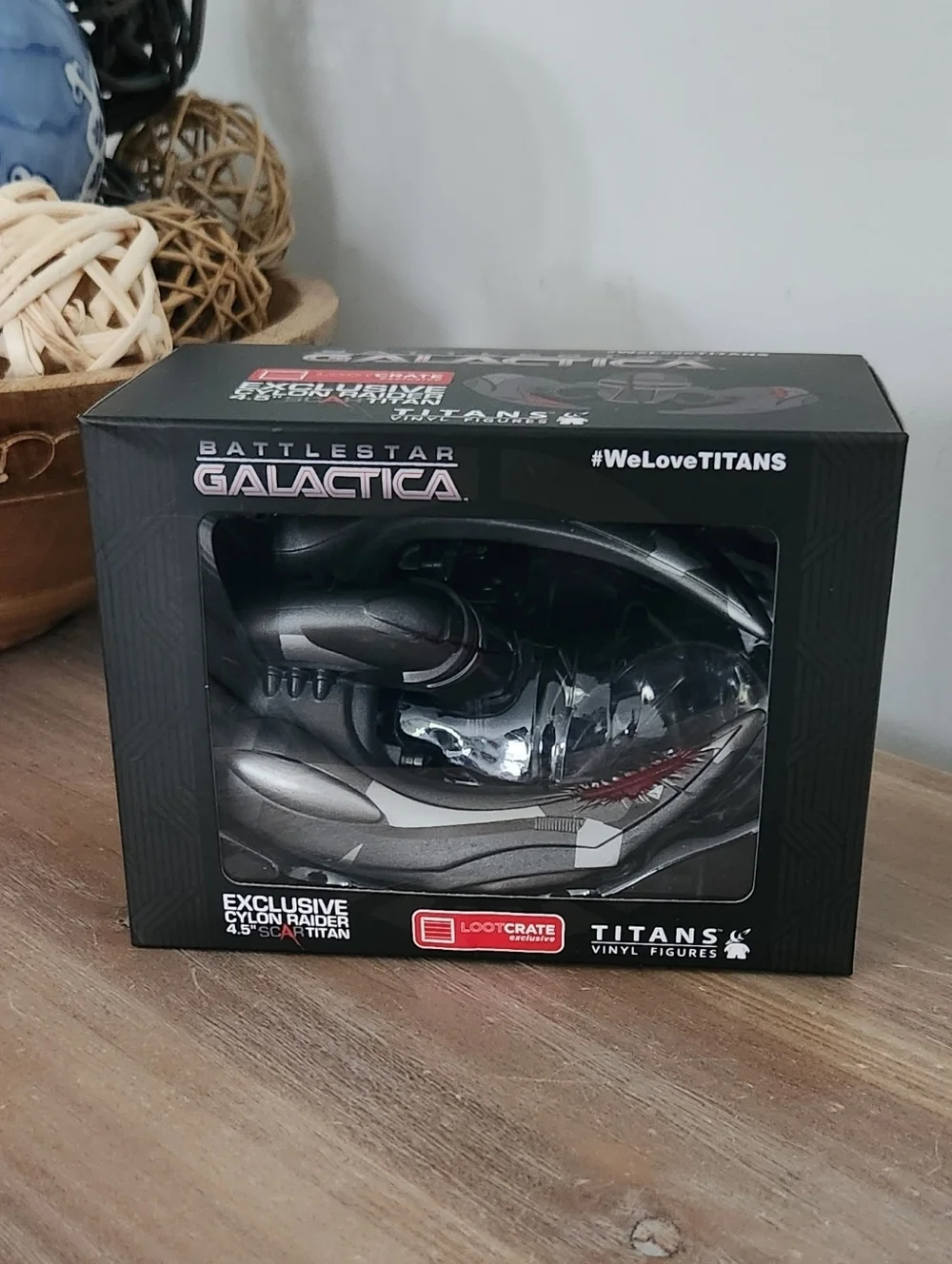 🚀 Battlestar Galactica Cylon Raider Scar TITAN 4.5